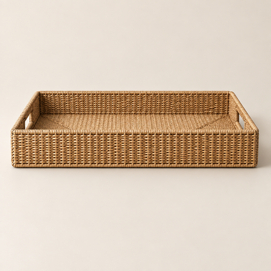 Tovelyq TerraServe Natural Texture Decorative Tray product view